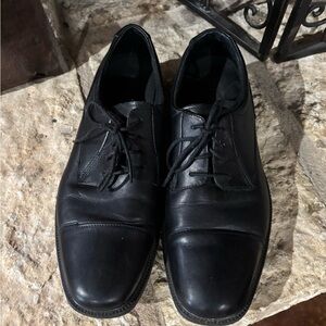 Men’s Bostonian Black Leather Oxford Shoes